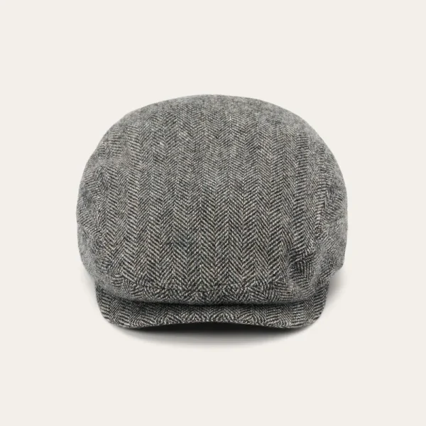Wool Herringbone Driver Cap