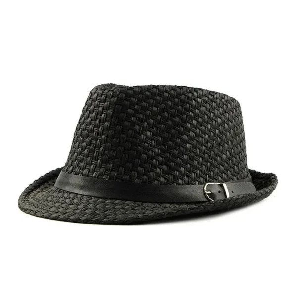 Riviera Summer Straw Trilby Hat