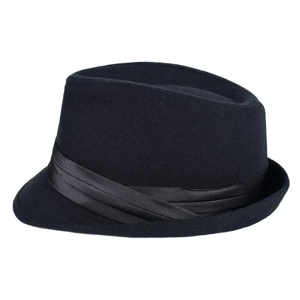 Goldstone Black Felt Trilby Hat