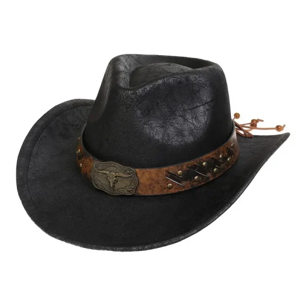 The Iron Goat Burned Cowboy Hat